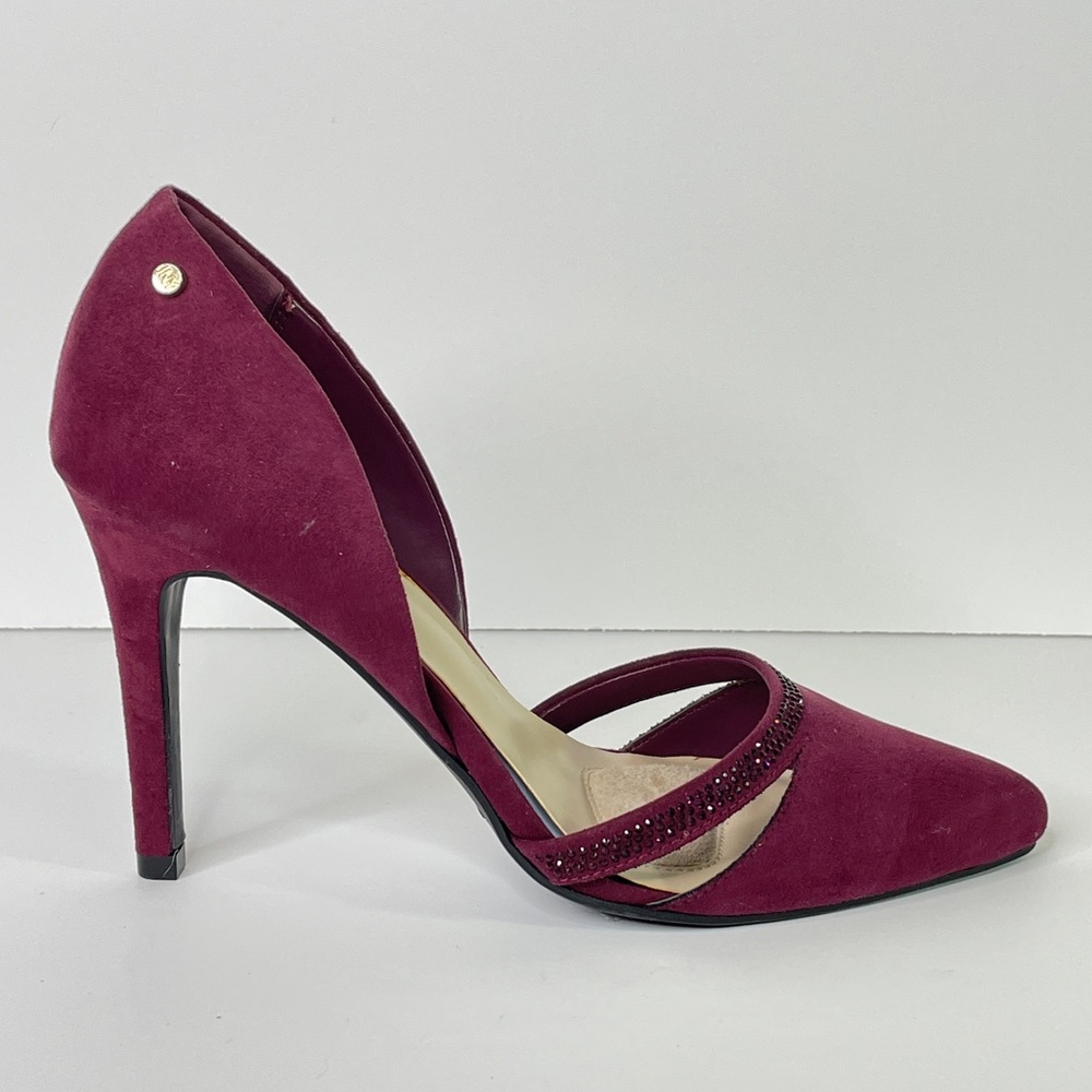 Jones New York Carlyn Red Wine Maroon Burgundy Pumps Size 8.5